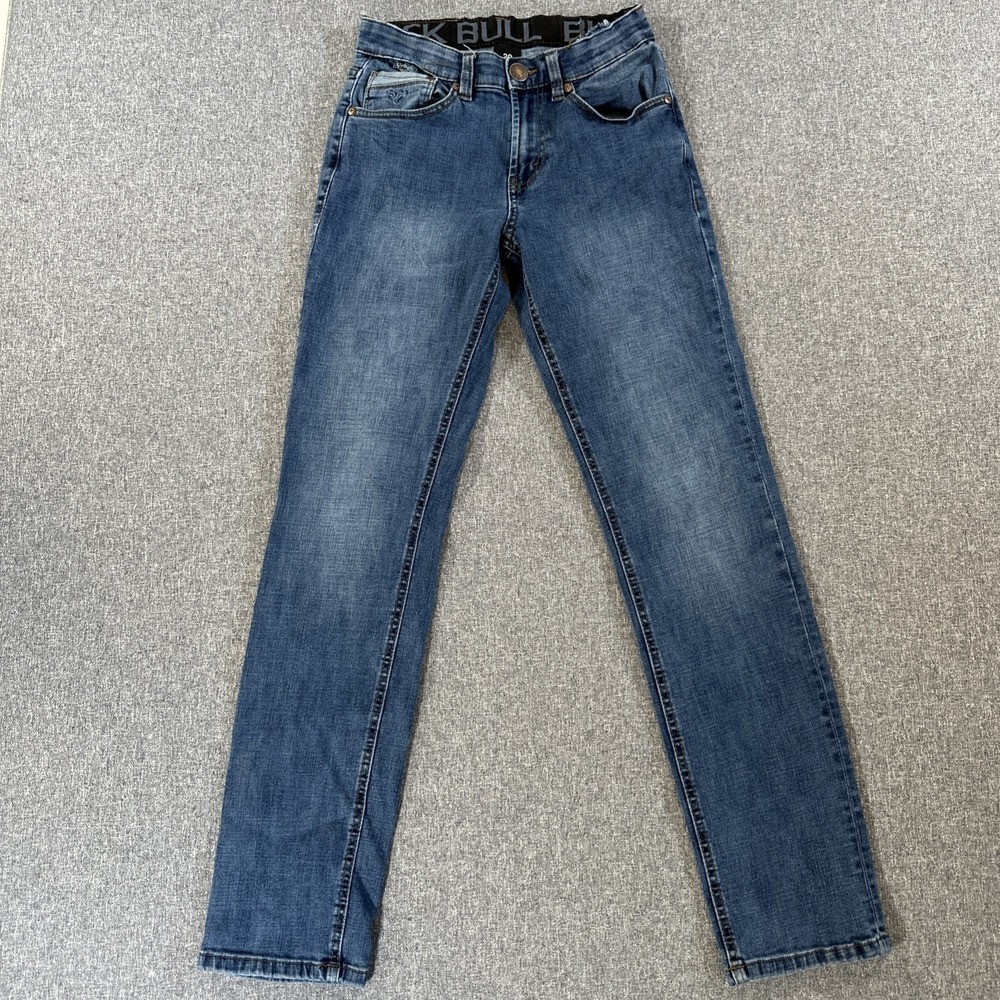 Black Bull Apparel Womens Size 28 Skinny Jeans Blue Stretch Denim Pants